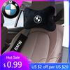 LBHBE1 2026 Car Sticker Car Headrest Cover Auto Seat Cover Head Neck Rest Pillow for BMW E36 E39 E46 E60 E90 E90 F10 F30 E93 G20 G21 X5