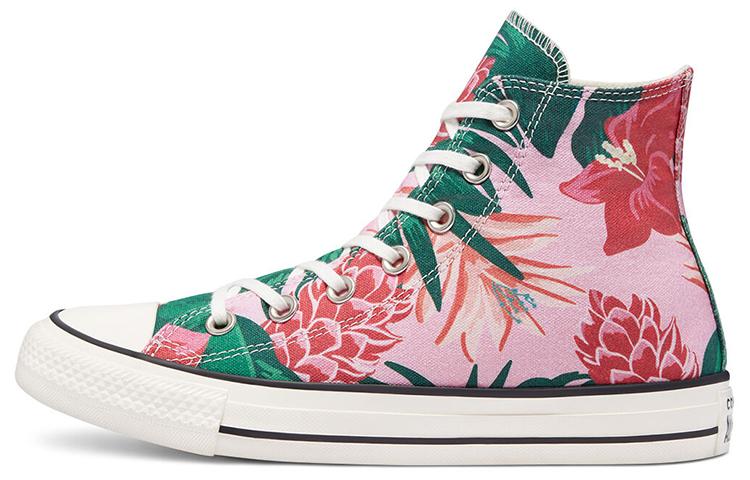 Кеды Converse Chuck Taylor All Star High 'Сцена в джунглях - Розовый цветочный принт' 171077C