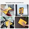 Lint-Free Absorbent Car Washing Towel for Glass and General Use