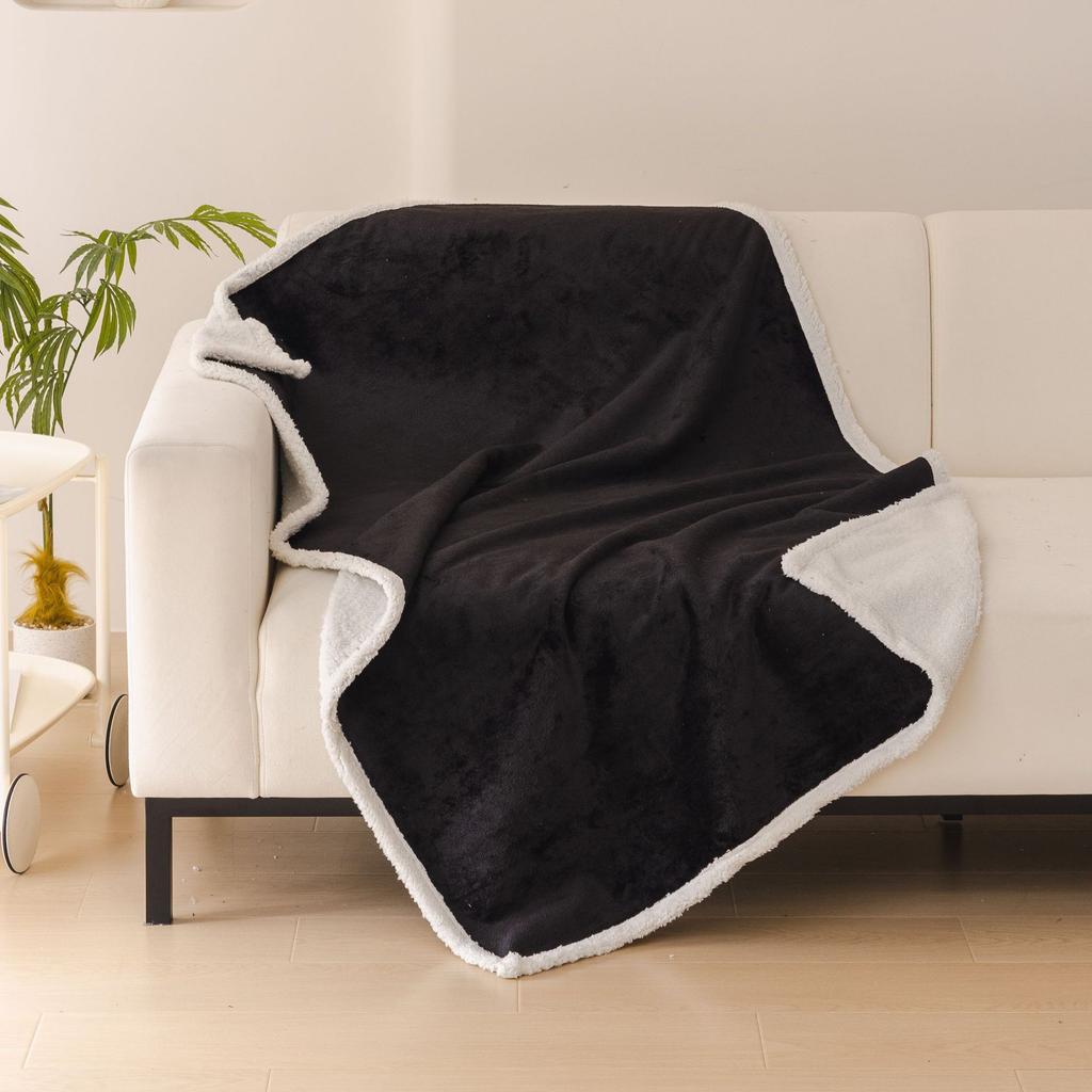 Водонепроницаемое одеяло для домашних животных из фланели Shu Cotton Lint Sherpa утолщенное одеяло для домашних животных