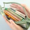 Transparent Pencil Case Mesh Stationery Bag Durable Stationery Storing Bag  Students
