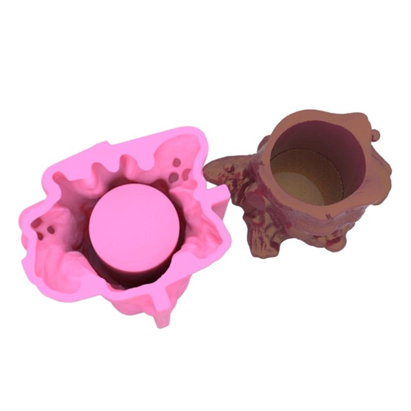 Форма для лица старика, цементная цветочная форма, силиконовая форма для растений, цветов, домашний и уличный декор, сочный подарок для женщин