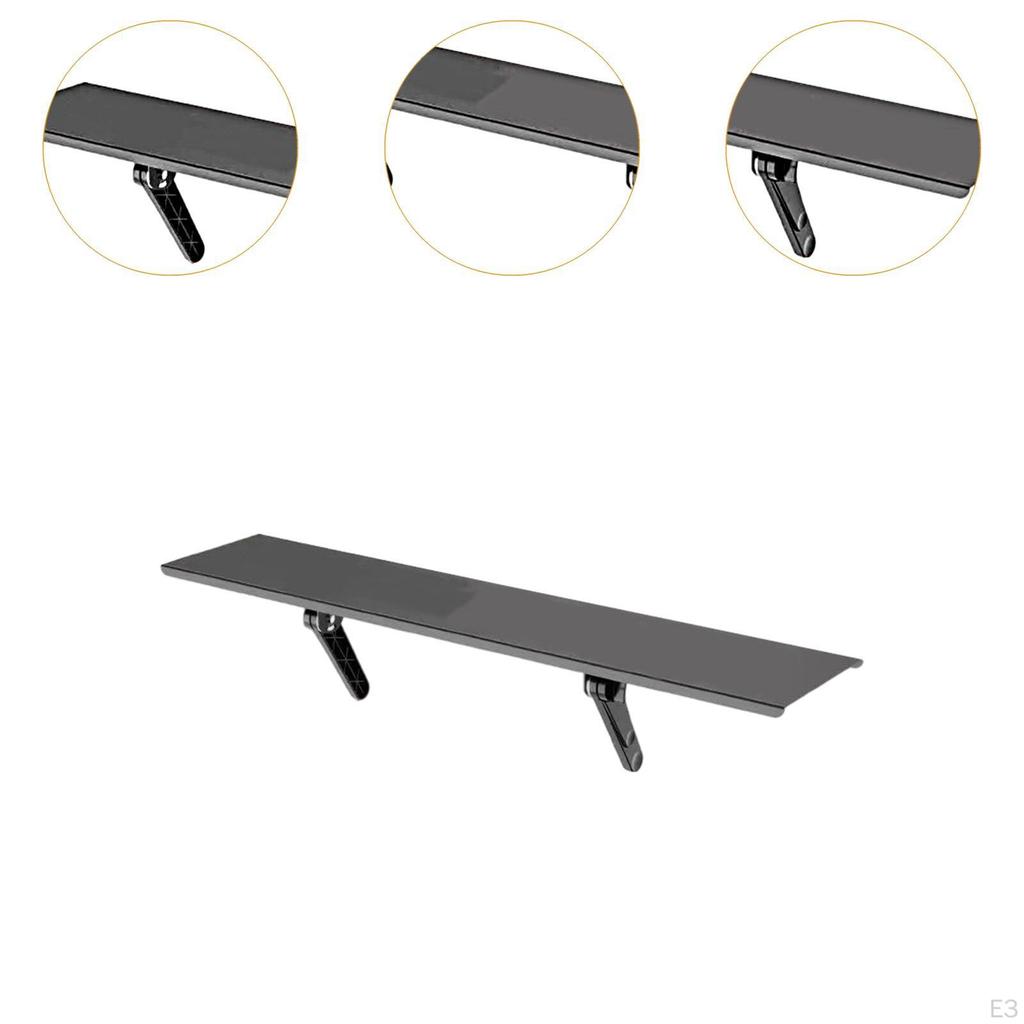 Adjustable Screen Mount Organizer TV Top Shelf Computer Mounting Bracket for Cable Box Game