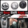 New 6 Speed Chrome Black Sliver Gear Shift Knob Lever Shifter Head 50294565 For Alfa Romeo Giulietta 2010-on 2013 2014 2015-2018