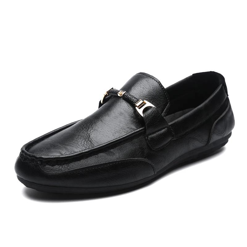 Luxury Brand Men Loafers Fashion Breathable Comfort Slip-on Mens Driving Shoes Men Casual Shoes Lightweight Lazy Shoes Moccasins