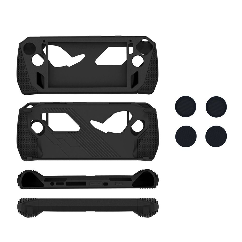 Силиконовая задняя крышка с рокерами, защитный чехол для портативной игровой консоли ASUS ROG Ally