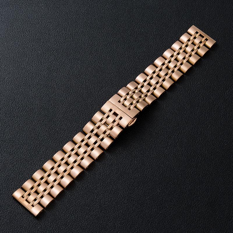 Ремешок из нержавеющей стали для Apple Watch Series 10 9 8 7 6 5 SE, браслет для iWatch 46 мм 42 мм 45 мм 49 мм, цельнометаллический ремешок