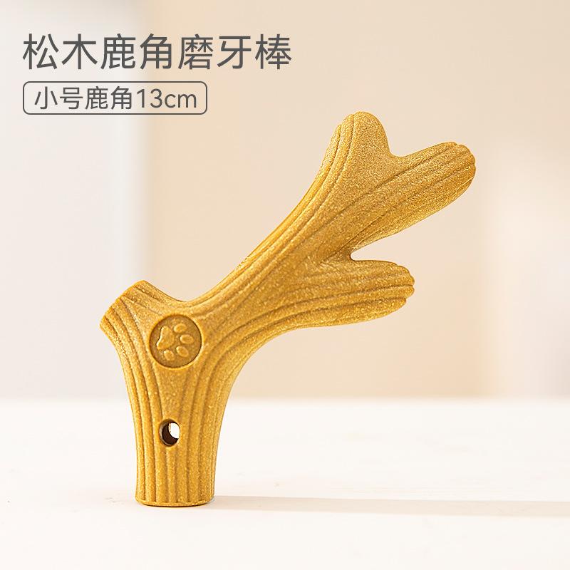 Игрушки для кошек и собак из сосны, рога оленя, палочки для стачивания зубов, для маленьких и больших собак, устойчивые к укусам, игрушки для релаксации питомцев, украшение для французского бульдога, корги