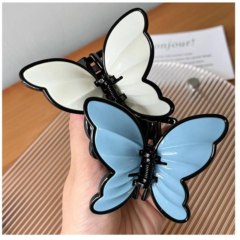 Модная элегантная заколка для волос в виде бабочки для женщин, темпераментные аксессуары для волос для девочек, милые и симпатичные индивидуальные головные уборы