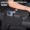 Leather Car Armrest Box Pad Central Arm Rest Storage Pocket Protective Cover For Toyota GRsport Hilux Aygo Yaris Corolla Rav4 FF7