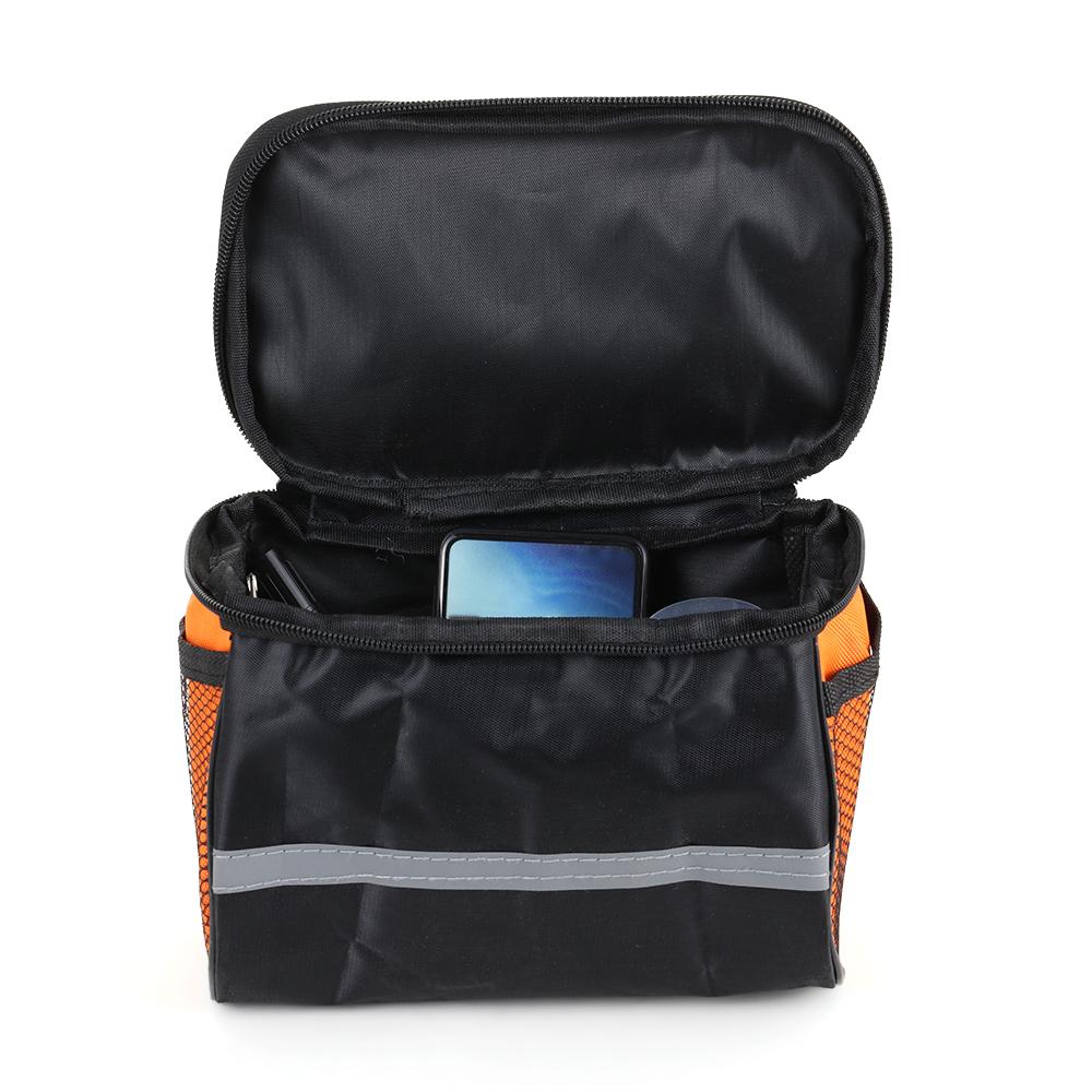 Reflective Pouch Rack Front Tube Pannier Cycling Bags Bike Bicycle Handlebar Bag