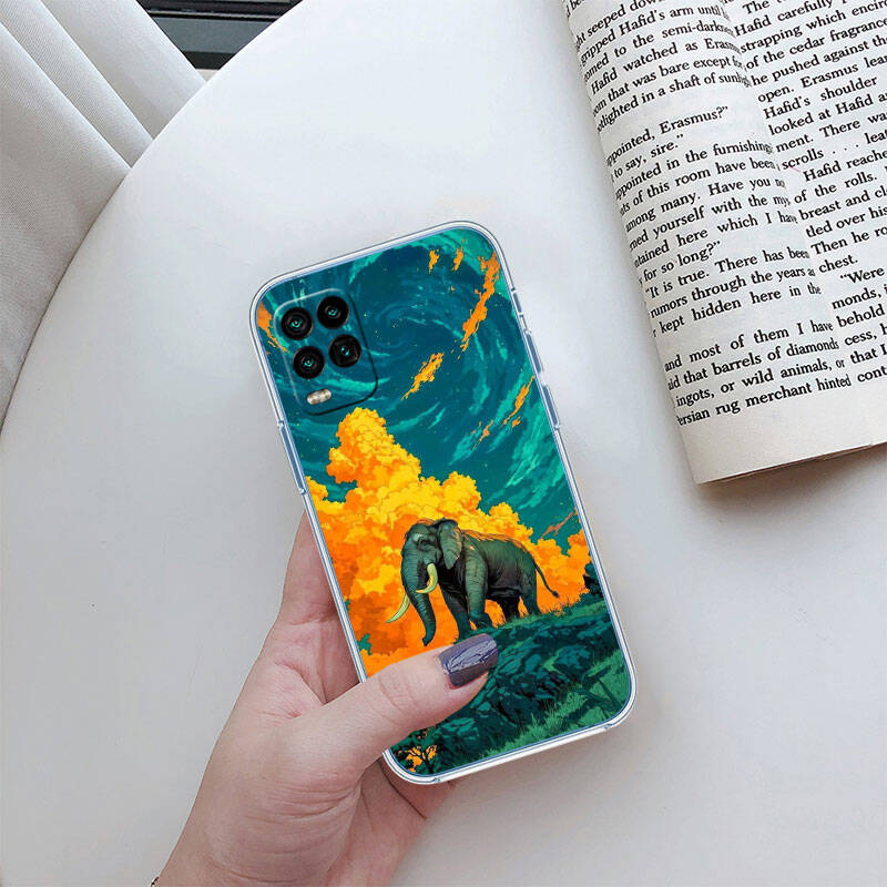 MH8 Animal Elephant Phone Case for Motorola Edge 20 30 S30 40 50 Fusion Lite Plus Pro Neo Ultra One Power Action Macro Hyper Vision Zoom