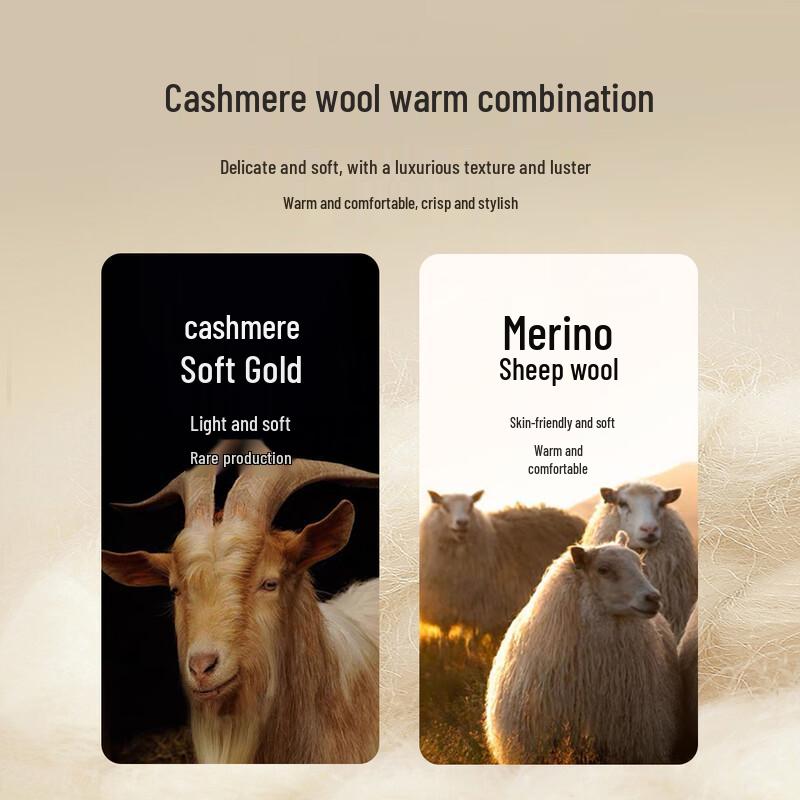 Antonio Men's Luxury Cashmere Wool Blend Winter Overcoat