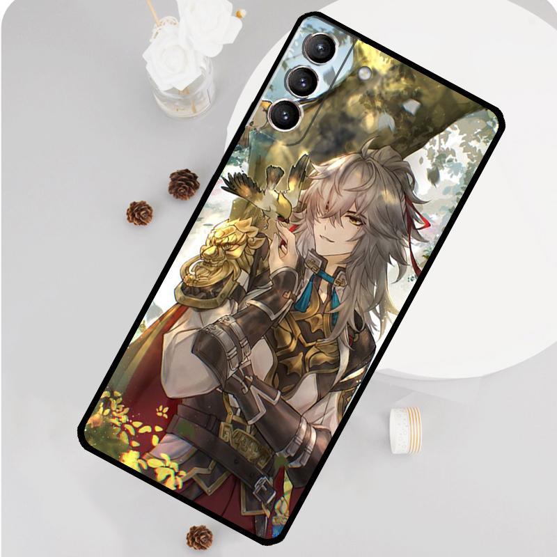 Чехол для телефона Honkai Star Rail Jing Yuan Для Samsung Galaxy S25 S26 Ultra S20 S21 S22 S23 S24 Plus S10 S25 FE Funda Cover