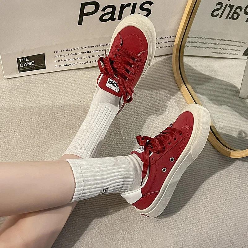 Модные парусиновые туфли для девочек и мальчиков, горячая распродажа, модные кроссовки на шнуровке, вулканизированные, дизайнерские, повседневные, на плоской подошве, весна-осень, для ходьбы, тенниса, скейтборда