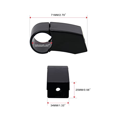 Kiload Автомобильный багажник Рейлинги Боковые подножки Ручки-держатели ZSP28 Комплект из 4 штук