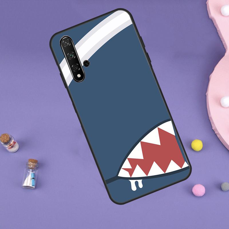 Gawr Gura Hololive Girl Funda For Huawei Nova Y91 Y90 Y70 Y60 Y61 9 10 SE 11i 8i 7i 3i 5T P30 P40 Lite P60 Pro Case