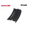 Combination Black Color Tubing Wire Heat Shrink Tube Electrical Cable Tubes Wrap Sleeve Assorted