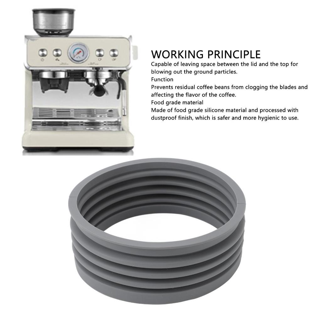 Food Grade Material Coffee Maker Bellow Silicone Bean Bin Bellow For Barsetto Coffee Machine