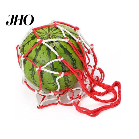 Watermelon Hanging Support Net Bag 30 Pcs Mesh Bags Hammock Reusable Melon Natural Ripening Fruit Harvest Trellis for Pumpkin Cantaloupe Protection