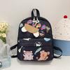 Kindergarten Large-capacity Children's Trend Printing Cartoon Backpack Trendy High-value Cute Travel Lightweight Backpack
