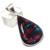 Ammolite Gemstone 925 Sterling Silver Jewelry Pendant 1.77"