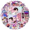 110 шт. Аниме K-Pop Охотники на демонов Стикеры для скрапбукинга, телефона, багажа, скейтборда Водонепроницаемые наклейки Подарок Игрушка Канцелярские товары