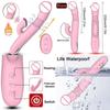 Telescopic Remote Control Vibrator Fetish Dildo Male Bd Toys Female Clitoris Sextouse Tricks Prostate Massage Anal Tail Toys