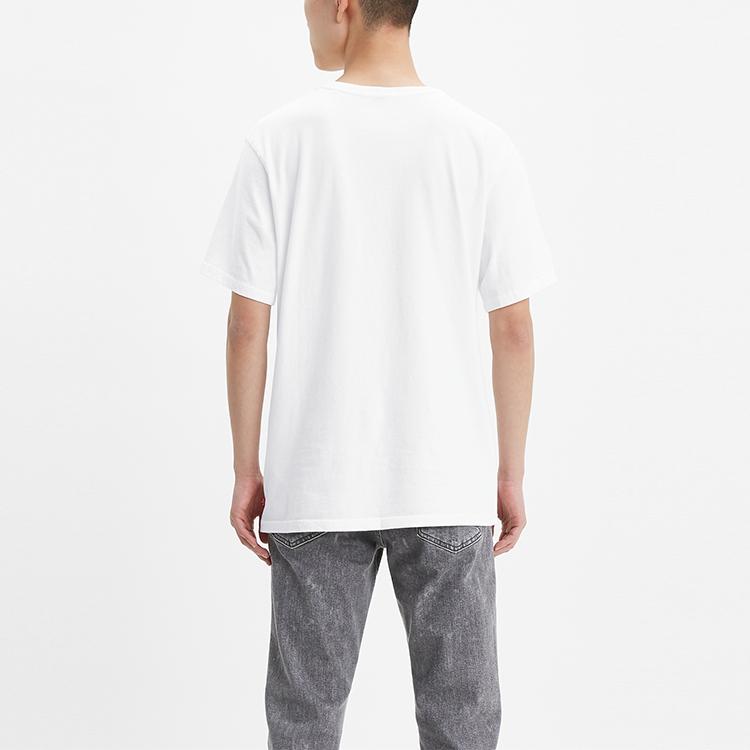 Футболка с круглым вырезом Levis X Peanuts Graphic, мужская, белая 86275-0011