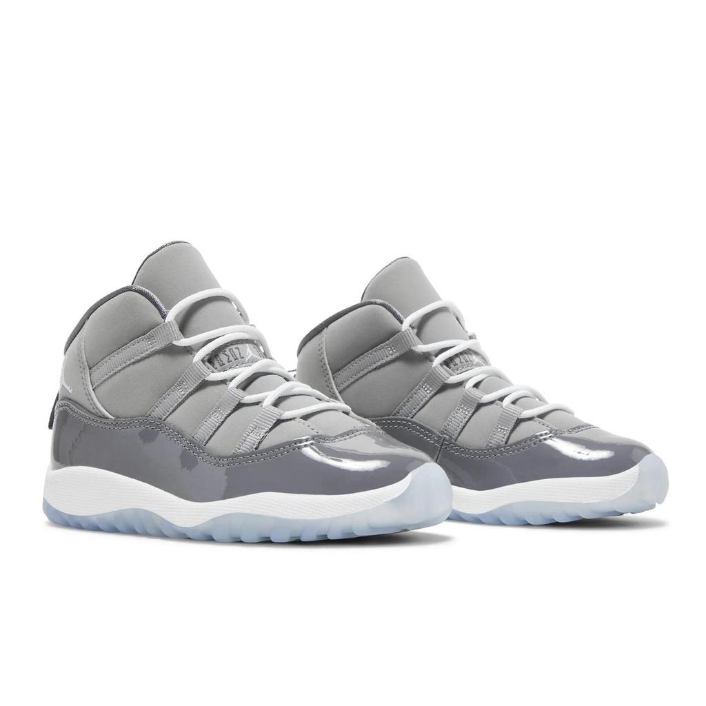Air Jordan 11 Retro Toddler 'Cool Grey' 2021 (Unisex) Medium Grey / White / Cool Grey Toddler Shoes 378040 005