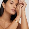 Yori Минималистичный Нержавеющая Сталь Металл Неправильной Формы 18K Золотое PVD Браслет Манжета Отличительные Украшения Оптом 2025