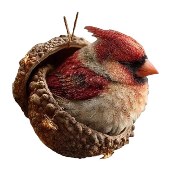 Лесные животные Желуди Украшения Акриловые Милые Рождественские елки Подвесные украшения Рустик