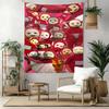 Teletubbies Wall Decor Tapestry Art For Pet Memorial Birthdaywedding Party Backdrop Family Gift