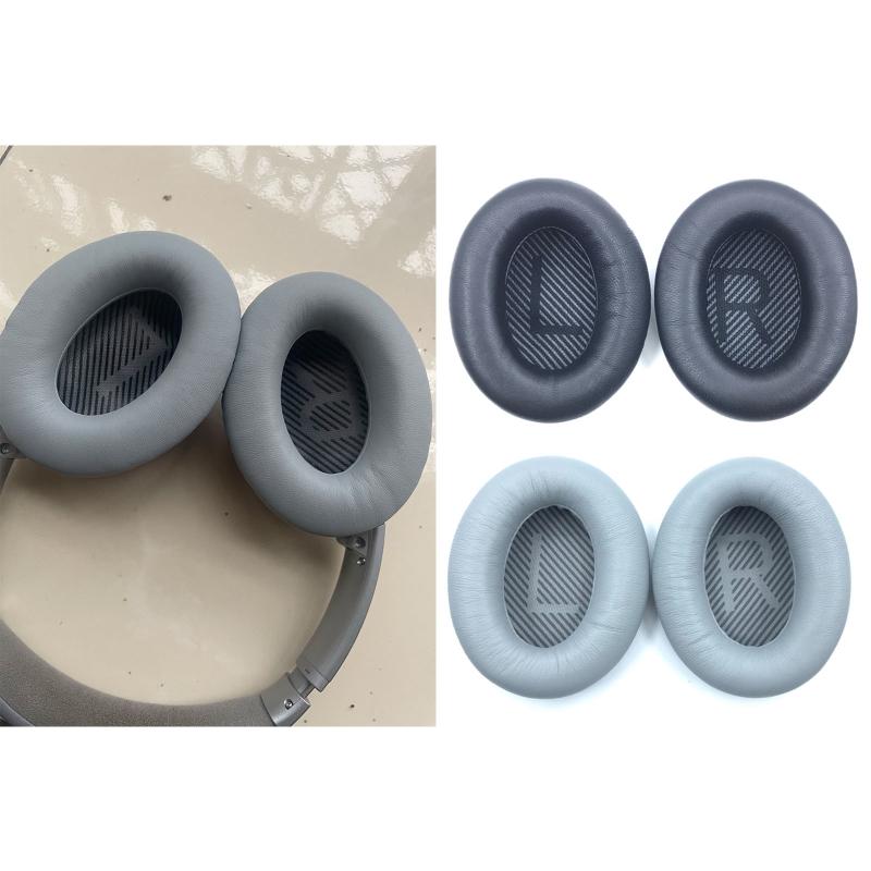 Replacement Lambskin Sponge Ear Pads Earcups for QC35 Headphone Earmuffs Breathable Earpads Headphone Pads
