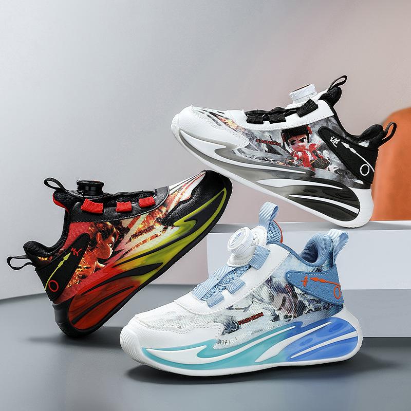 Кроссовки для баскетбола для мальчиков Classmates 2025 Весна и Осень Легкие Детские Кроссовки для Бега Тренировочные Кроссовки для Мальчиков Среднего и Старшего Возраста