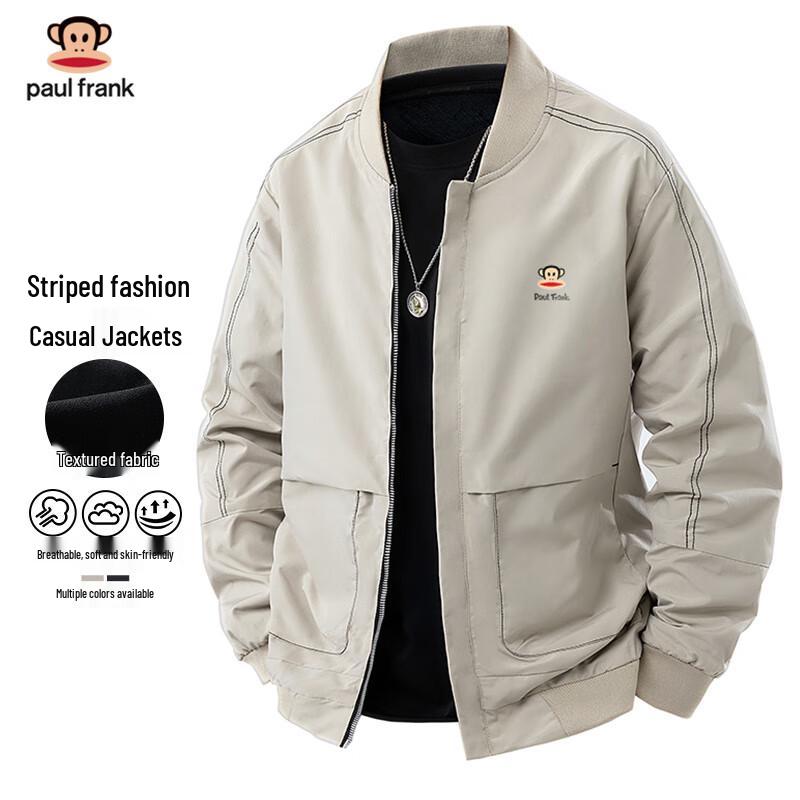 paul frank Мужская повседневная куртка с лацканами