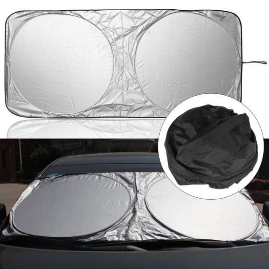 Car Front Window Sun Shade Visor Folding Windshield Anti-UV Cover Protector