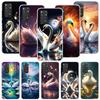 Чехол для телефона White Swan Grace Art для Xiaomi Redmi Note 15 14 13 12S 12 Pro Plus 11S 11E 11 11T 10S 10 Арт Мягкий чехол с узором Redm