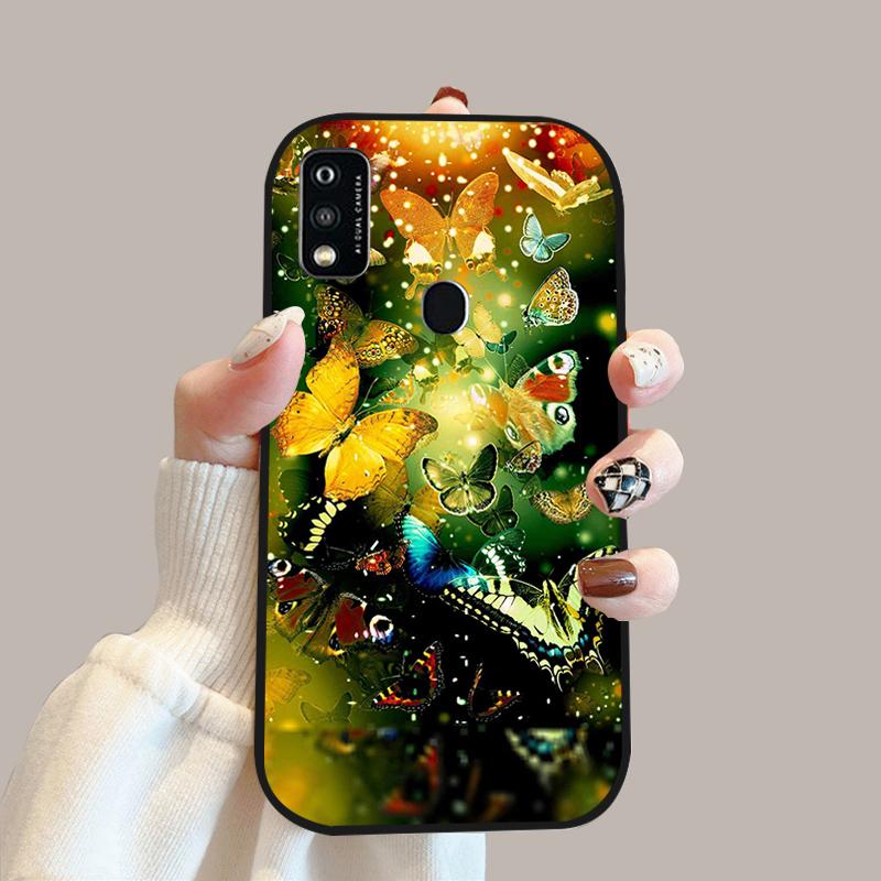 Чехол для ZTE Blade A51 A52 A53 Цветной Рисованный Мягкий Силиконовый Чехол для Телефона Для ZTE Blade A31 Модный Защитный Fundas Coque