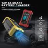 6A 12V Automotive Battery Charger Car and Motorcycle Battery Charging Devices Intelligent Maintenance of Lead Acid Battery