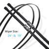 Для Volkswagen VW Jetta A6 Vento 2011 ~ 2018 передние бескаркасные щетки дворников резиновые щетки для лобового стекла