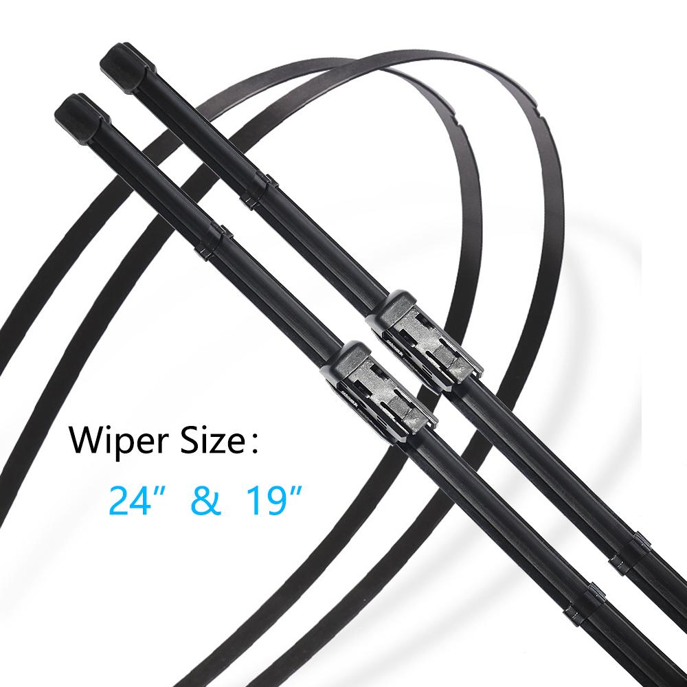 Для Volkswagen VW Jetta A6 Vento 2011 ~ 2018 передние бескаркасные щетки дворников резиновые щетки для лобового стекла