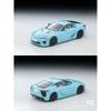 FDL4 TLV 2026HEC 1:64 Lexus LFA in blue, made of alloy material with casting process, high-end static car model,  Boy's gift