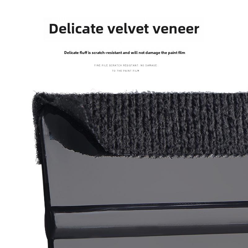 Яркий пластиковый мягкий скребок для наклеек на стены и автомобильных пленок