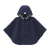 Cloak Cape Poncho Outer Fleece Made In Japan Boys Girls Baby Kids Clothing M Navy Blue [MIKI HOUSE] Children's 10-3861-494 (90-100cm)