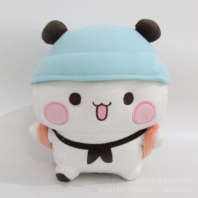 Куклы Yier Panda Bear, симпатичные плюшевые игрушки Bubu Dudu, милые мультяшные мягкие плюшевые игрушки, украшение для дома для парня или девушки