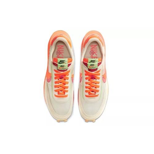 Nike Sacai X Clot X LDWaffle Net Orange Blaze Low DH1347-100