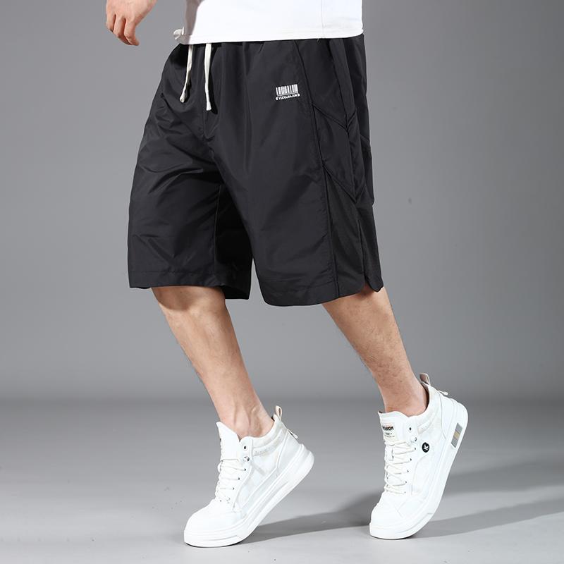 Большие размеры 5XL-11XL, летние большие пляжные шорты для мужчин, повседневные шорты с эластичной резинкой на талии, летняя одежда