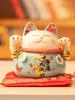 Lucky cat ornament ceramic Japanese creative gifts piggy bank store opening checkout page home decoration living room