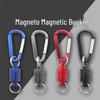Прочная магнитная альпинистская пряжка: Портативный шнурок против потери для рыбалки на открытом воздухе и беспроводного использования